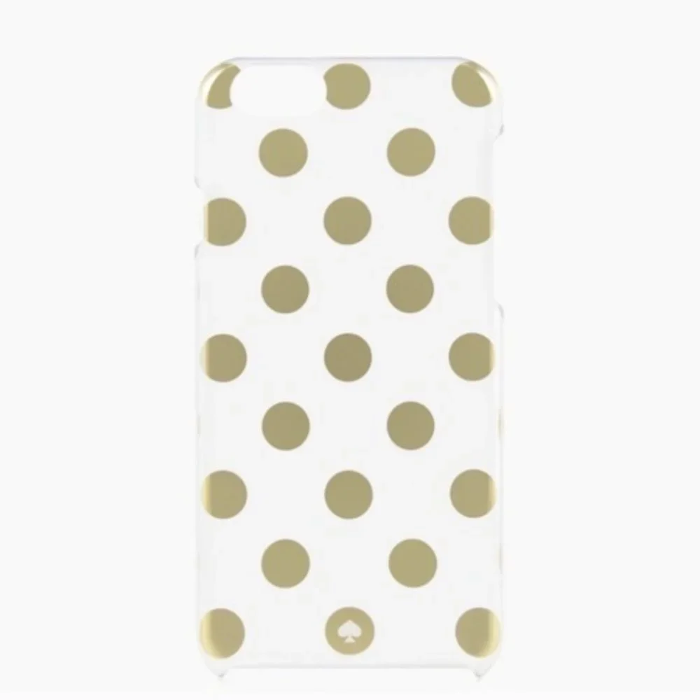 Kate Spade polka Cell Phone Case for iPhone 8+, 7 +, 6S +, 6+ good condition